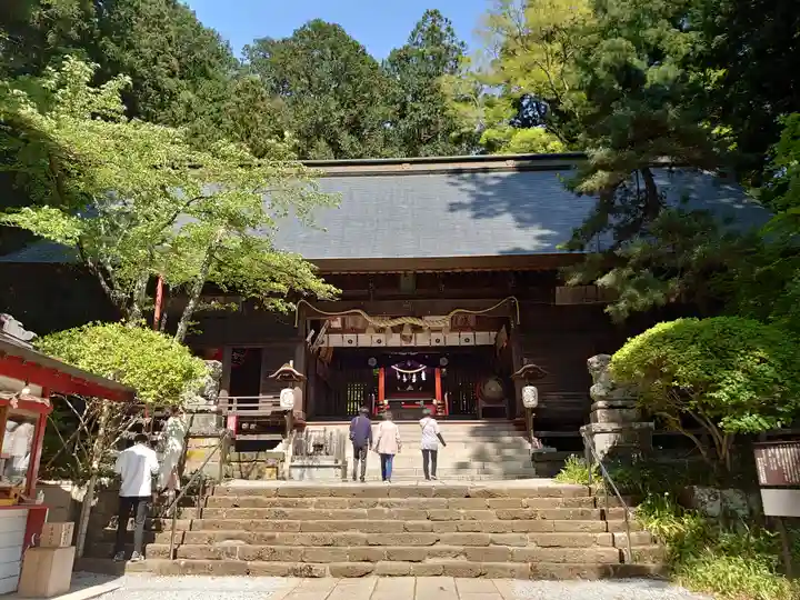 河口浅間神社の本殿・本堂