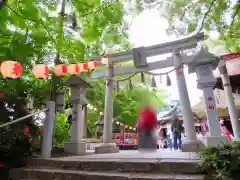 多摩川浅間神社の鳥居