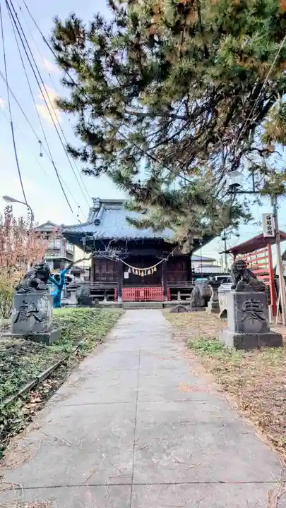 青梅神社の本殿・本堂