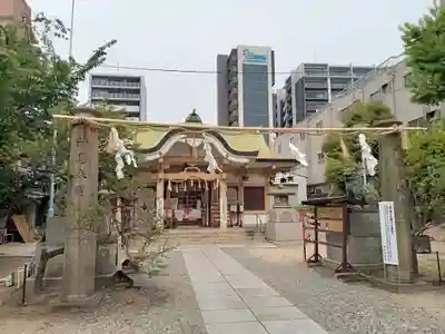 綱敷天神社の本殿・本堂