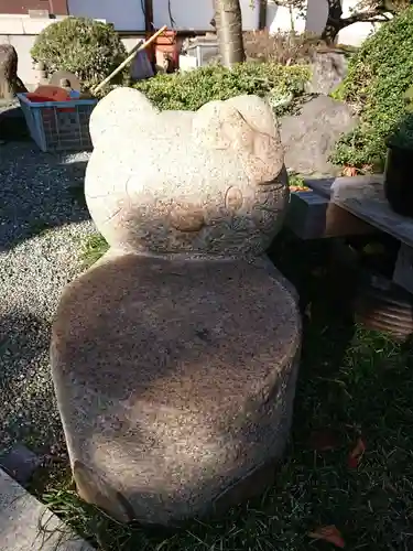 大本山高林寺の狛犬