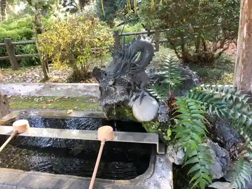 笠森寺の手水舎