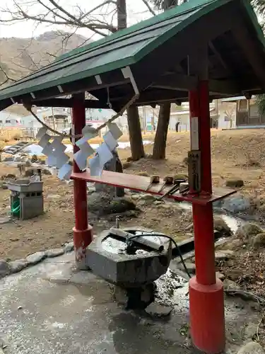 清瀧神社の手水舎