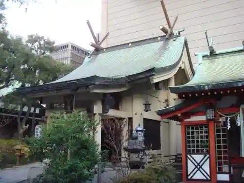 坐摩神社の本殿・本堂