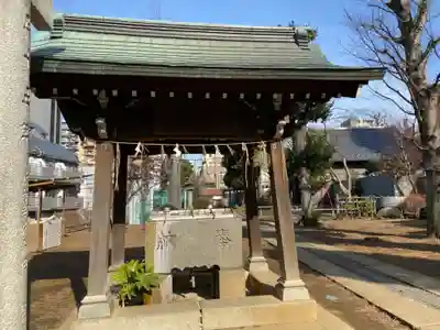 西向天神社の手水舎