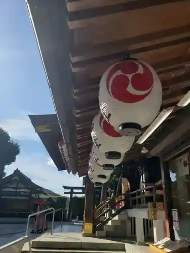 中野沼袋氷川神社の本殿・本堂