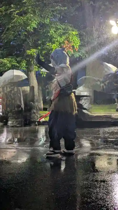永山神社のお祭り