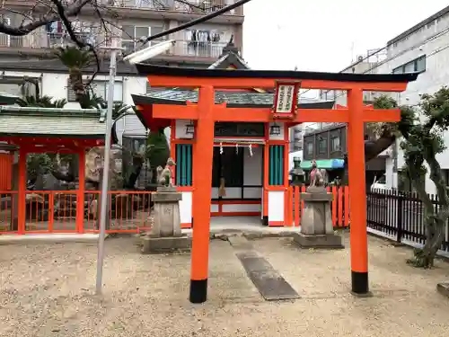 兵庫嚴島神社の鳥居