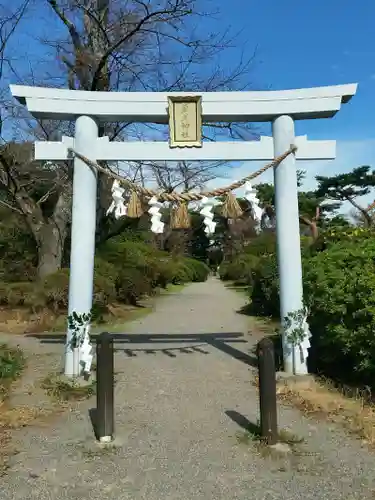 霊犬神社の鳥居