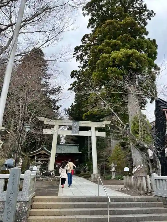 富士山東口本宮 冨士浅間神社の鳥居