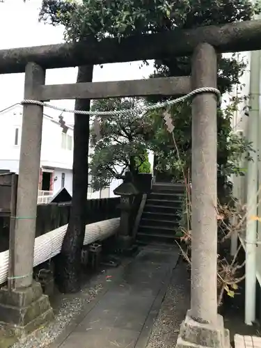 穐葉神社の鳥居