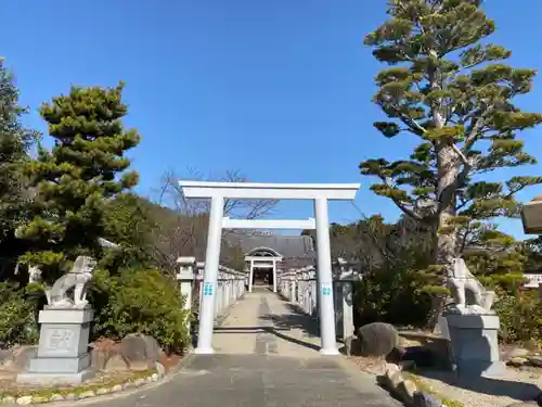 比佐豆知神社の鳥居