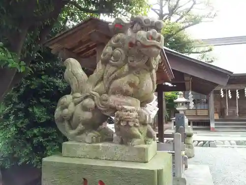 山神社の狛犬