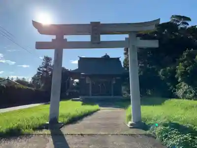 八幡神社の鳥居