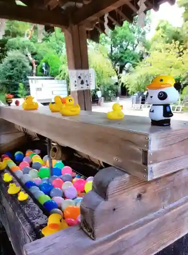 鳩森八幡神社の手水