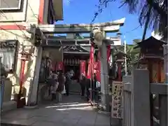 吉原神社の鳥居