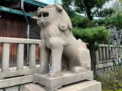 彦島八幡宮の狛犬