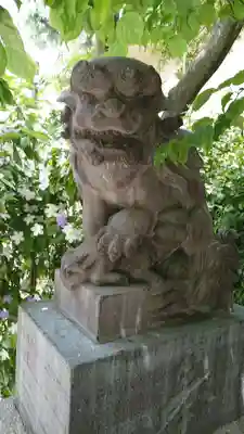 蒲田八幡神社の狛犬