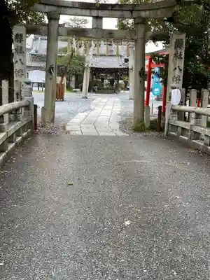 大垣八幡神社の鳥居
