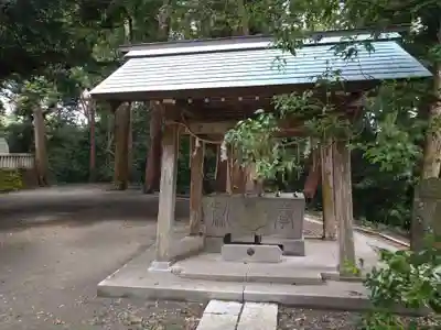 莫越山神社の手水舎