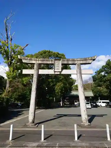 砥鹿神社（里宮）の鳥居