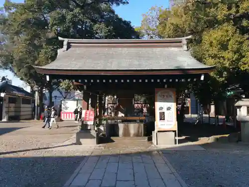真清田神社の手水舎