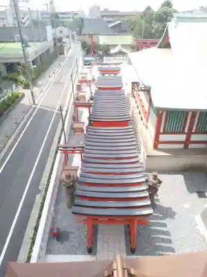 東京羽田 穴守稲荷神社の鳥居