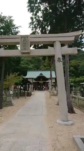 玉比咩神社の鳥居