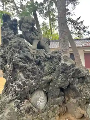 諏訪神社の狛犬