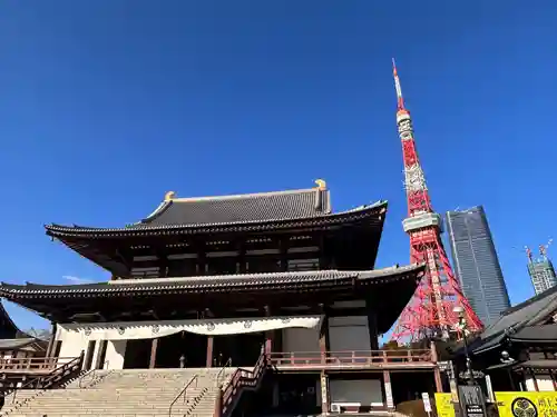 増上寺の本殿・本堂