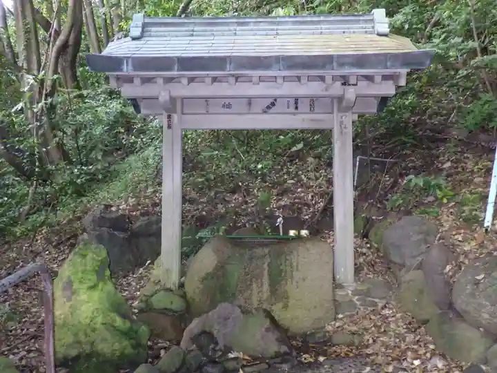 黒木神社の手水舎