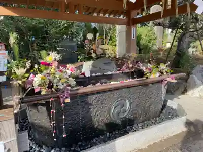 亀ケ池八幡宮の手水舎