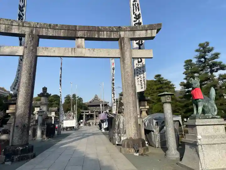 豊川閣 妙厳寺の鳥居