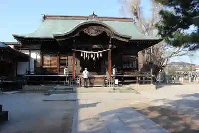 葛飾八幡宮の本殿・本堂