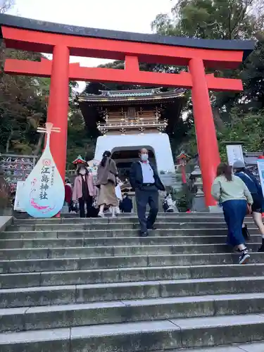 江島神社の鳥居