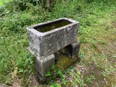 白幡神社の手水舎