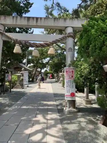 森戸大明神（森戸神社）の鳥居