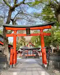 四柱神社の鳥居