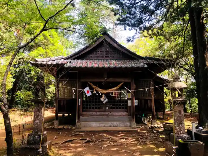 雨宮神社の本殿・本堂