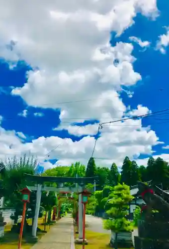 女化神社の鳥居