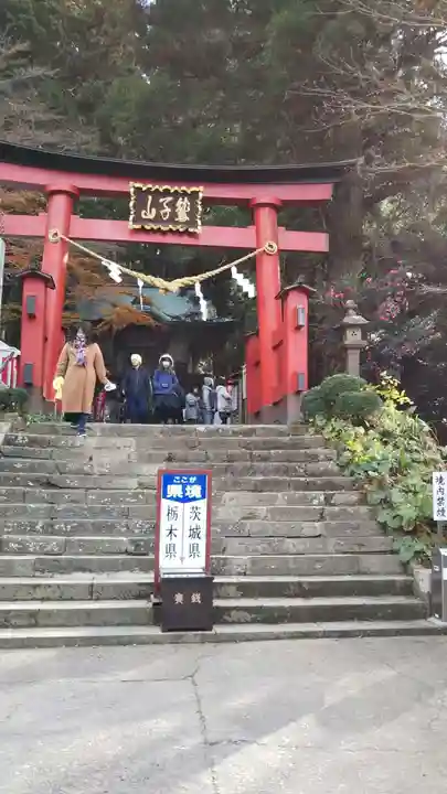 鷲子山上神社の鳥居