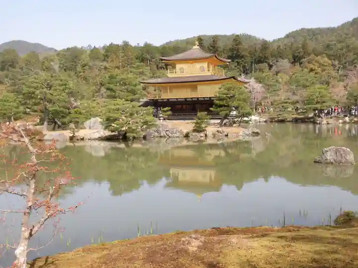 鹿苑寺(金閣寺)の庭園