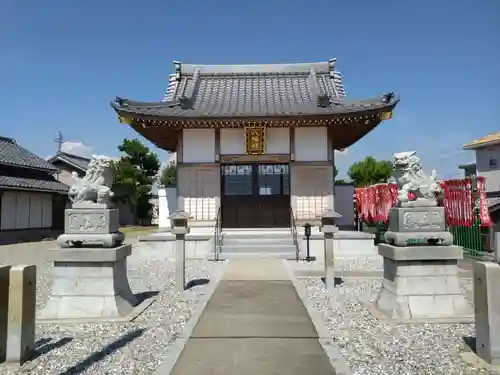 八幡社の本殿・本堂