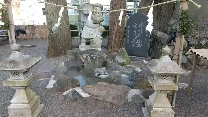 温泉神社〜いわき湯本温泉〜の像