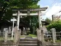 若宮八幡社(氷室八幡社)の鳥居