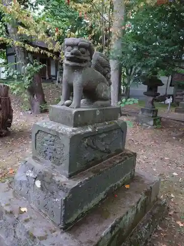 永山神社の狛犬