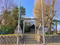神明社(上梶島神明社)の鳥居