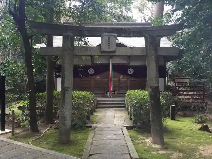 男乃宇刀神社の鳥居