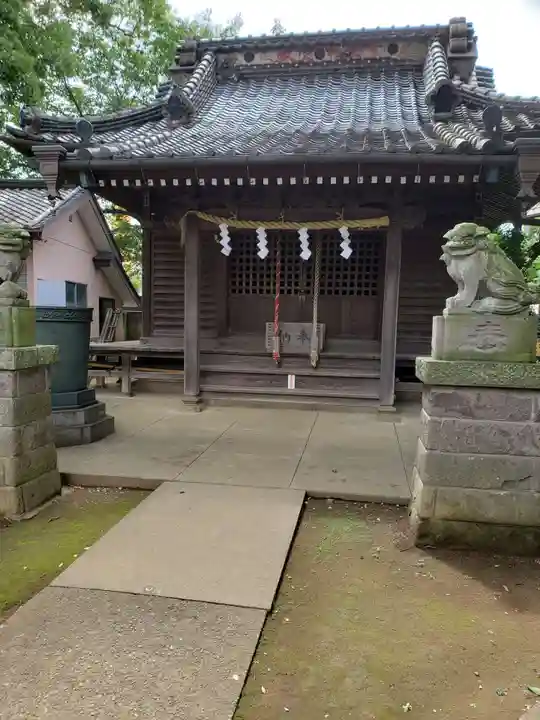 矢切神社の本殿・本堂