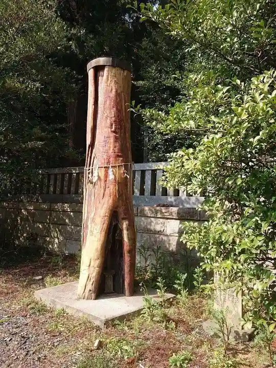 安房神社の自然